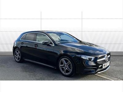 Black Used 2020 Mercedes A180 AMG line Hatchback | £19,042 (Fair price)