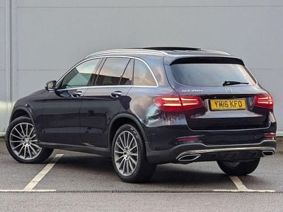 Used Mercedes GLC250 AMG line 2016 Blue SUV