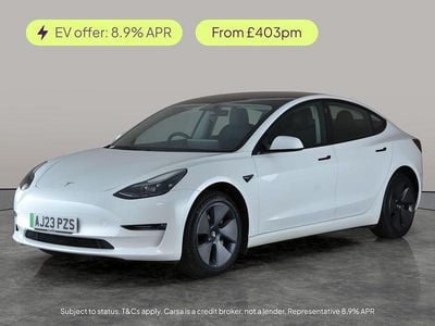 White Used 2023 Tesla Model 3 Long Range RWD Sedan | £22,532 (Good price)