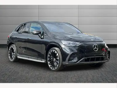 Used Mercedes EQE350 AMG line 214 kW (292 HP) 2025 Obsidian black SUV