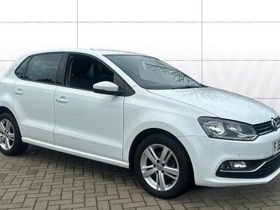 Used VW Polo Match 90 HP (66 kW) 2016 White Hatchback