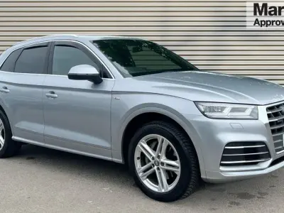 Used Audi Q5 S-Line 190 HP (139 kW) 2019 Silver SUV