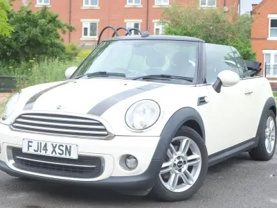 Used Mini Cooper Cabriolet 122 HP (89 kW) 2014 White Cabriolet