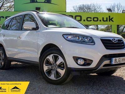 Used Hyundai Santa Fe Premium 194 HP (142 kW) 2012 White SUV