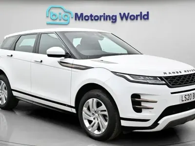 Begagnad Land Rover Range Rover evoque R-Dynamic 182 HK (133 kW) 2020 Vit SUV
