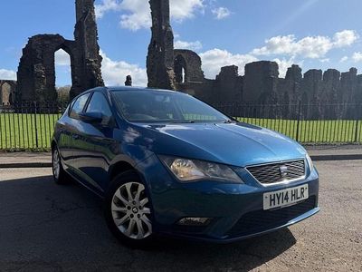 Used Seat Leon SE 110 HP (80 kW) 2014 Blue Hatchback