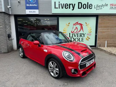 Used Mini Cooper S Cabriolet Sport 2018 Red Cabriolet
