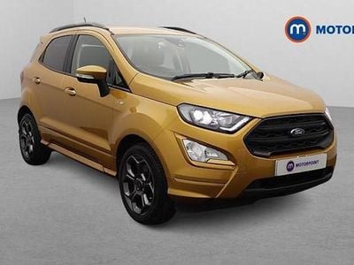 Used Ford Ecosport ST-Line 125 HP (91 kW) 2022 Yellow SUV