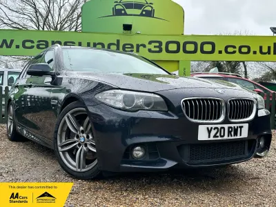 Used BMW 525 M Sport 218 HP (160 kW) 2015 Black Estate