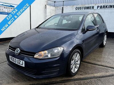 Blue Used 2014 VW Golf VII SE Hatchback | £5,995 (Fair price)