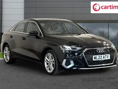 Used Audi A3 Sport 116 HP (85 kW) 2021 Black Sedan