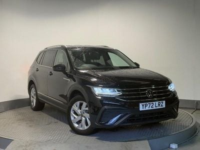 Black Used 2022 VW Tiguan Allspace Life SUV | £21,998 (Fair price)