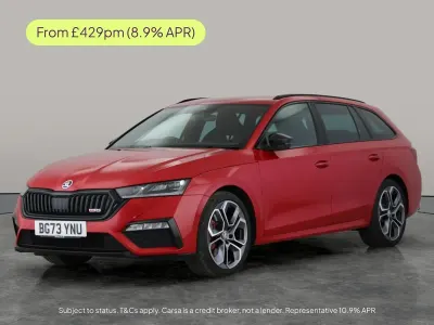 Używany Skoda Octavia vRS 245 KM (180 kW) 2023 Czerwony Kombi