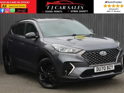 Usado Hyundai Tucson N Line 177 HP (130 kW) 2020 Cinzento SUV