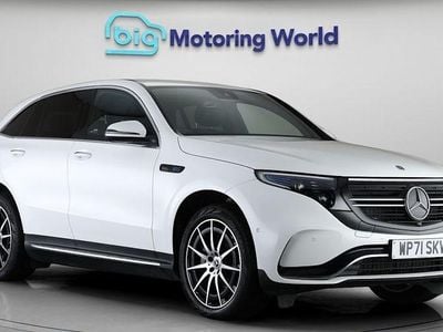 Used Mercedes EQC400 AMG line 300 kW (408 HP) 2022 White SUV