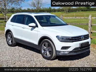 Used VW Tiguan SEL 180 HP (132 kW) 2017 White SUV
