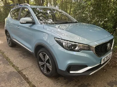 Used MG ZS Exclusive 105 kW (143 HP) 2020 Blue SUV