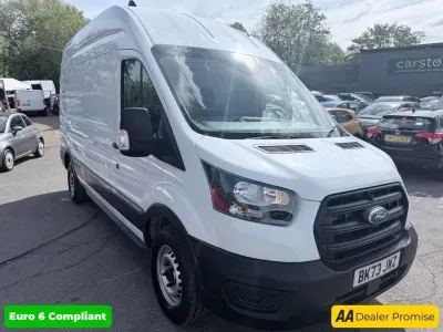 Used Ford Transit 130 HP (95 kW) 2023 White Van