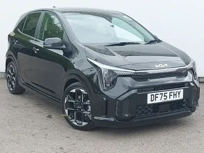 Used Kia Picanto GT-Line S 68 HP (50 kW) 2025 Black Hatchback