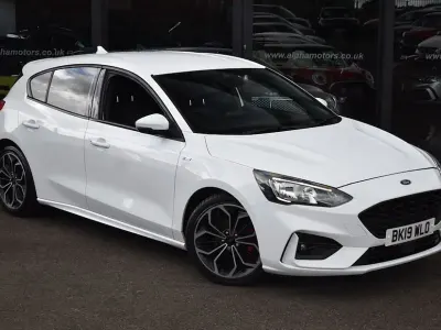 Usado Ford Focus ST-Line X 125 CV (91 kW) 2019 Blanco Utilitario