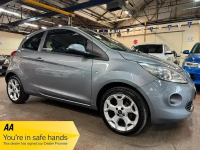 Begagnad Ford Ka Zetec 69 HK (50 kW) 2015 Silver Halvkombi