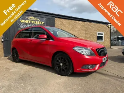 Used Mercedes B180 SE 109 HP (80 kW) 2013 Red MPV