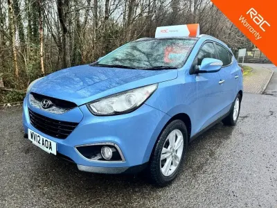 Begagnad Hyundai ix35 Premium 115 HK (84 kW) 2012 Blå SUV