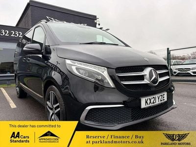 Black Used 2021 Mercedes V220 MPV | £49,950 (Fair price)