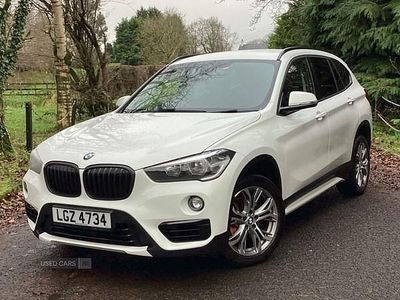 White Used 2018 BMW X1 Sport Line SUV | £11,995 (Fair price)