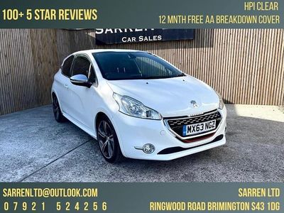 Used Peugeot 208 GTi 200 HP (147 kW) 2013 White Hatchback