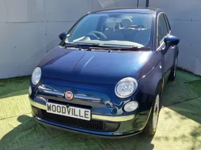 Gebraucht Fiat 500 Lounge 69 PS (50 kW) 2013 Blau Kleinwagen