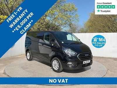 Used Ford Transit Custom Limited 130 HP (95 kW) 2022 Black Van