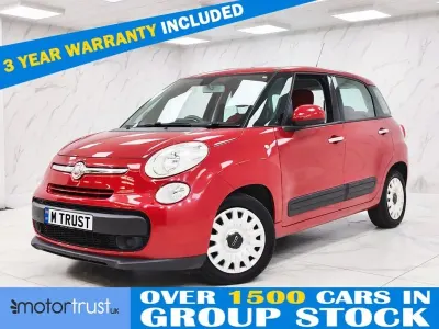 Used Fiat 500L Easy 85 HP (62 kW) 2013 Red MPV