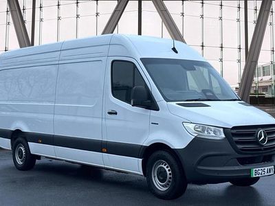 Used Mercedes E-Sprinter 150 kW (204 HP) 2025 White Van