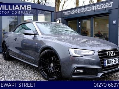 used Audi A5 Cabriolet 2.0 TDI S LINE 2d 187 BHP
