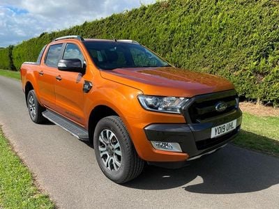 Used Ford Ranger Wildtrack 2019 Orange Pickup