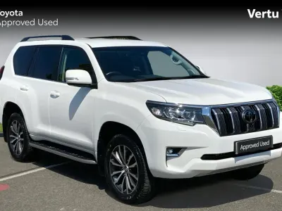 Used Toyota Land Cruiser 204 HP (150 kW) 2023 Pure white (solid paint) Estate