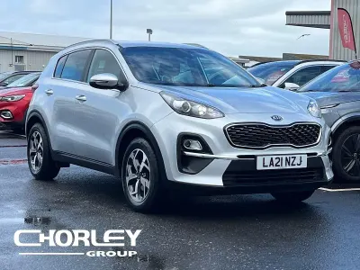 Used Kia Sportage 134 HP (98 kW) 2021 Silver SUV