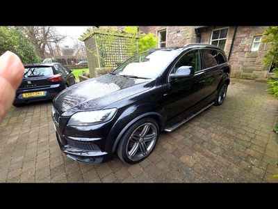 Used Audi Q7 S-line plus 245 HP (180 kW) 2013 Black SUV
