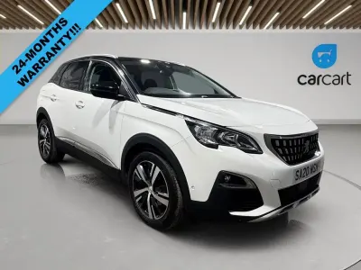 Used Peugeot 3008 Allure 130 HP (95 kW) 2020 White SUV