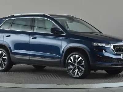 Used Skoda Karoq SE L 150 HP (110 kW) 2023 Blue SUV