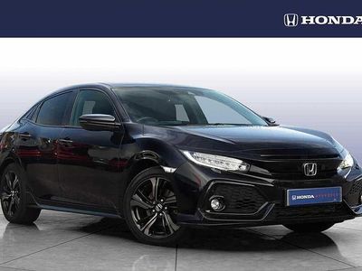 Begagnad Honda Civic Sport 180 HK (132 kW) 2018 Svart Halvkombi