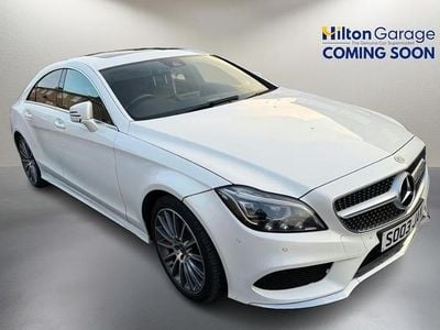 White Used 2017 Mercedes CLS220 AMG line Coupe | £16,650 (Fair price)