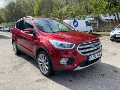 Usado Ford Kuga Titanium X 150 CV (110 kW) 2019 Rojo SUV
