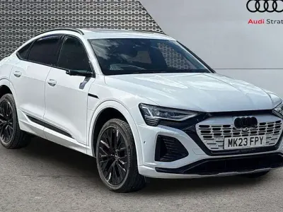 Used Audi Q8 Sportback e-tron 300 kW (408 HP) 2023 White SUV