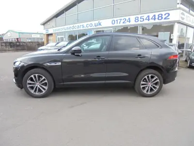 Używany Jaguar F-Pace R-Sport 180 KM (132 kW) 2017 Czarny SUV