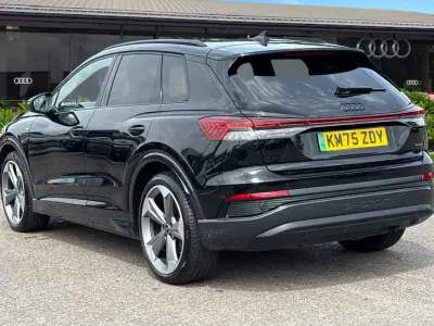 Used Audi Q4 e-tron Black Edition 210 kW (286 HP) 2025 Black SUV
