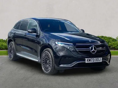 Used Mercedes EQC400 AMG Line Premium 300 kW (408 HP) 2023 Black SUV