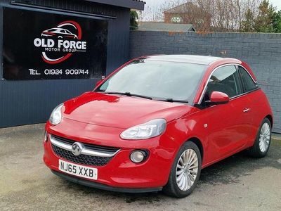 Used Vauxhall Adam Glam 70 HP (51 kW) 2015 Red Hatchback