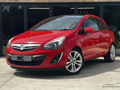 Used Vauxhall Corsa 95 HP (69 kW) 2014 Red Hatchback